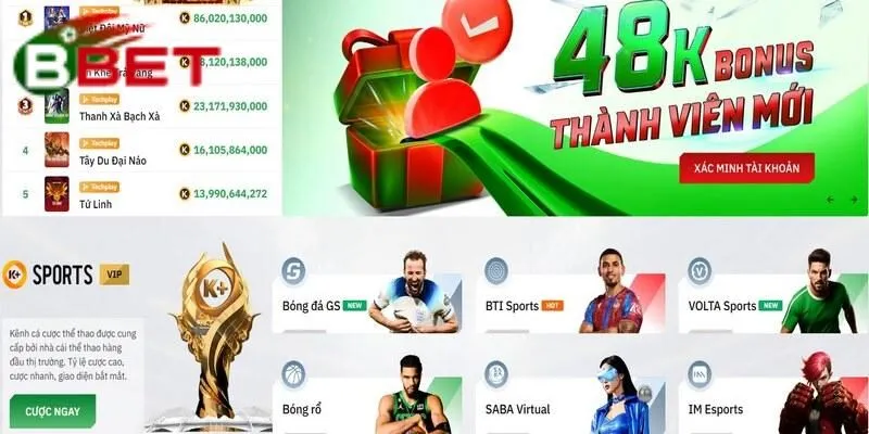 Nhà cái BBET phát triển trò chơi cá cược hợp pháp